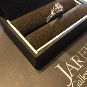 Jared Diamond Heart Promise Ring Sz 6